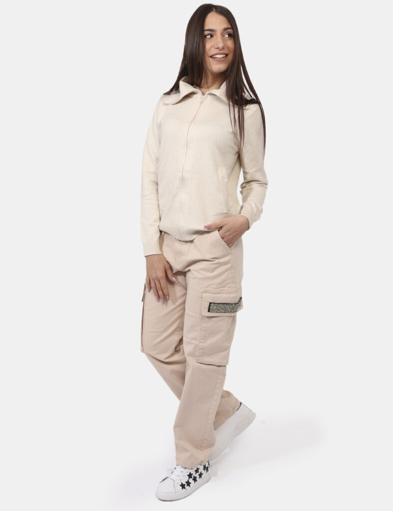 Pantaloni Cargo Concept83 Beige