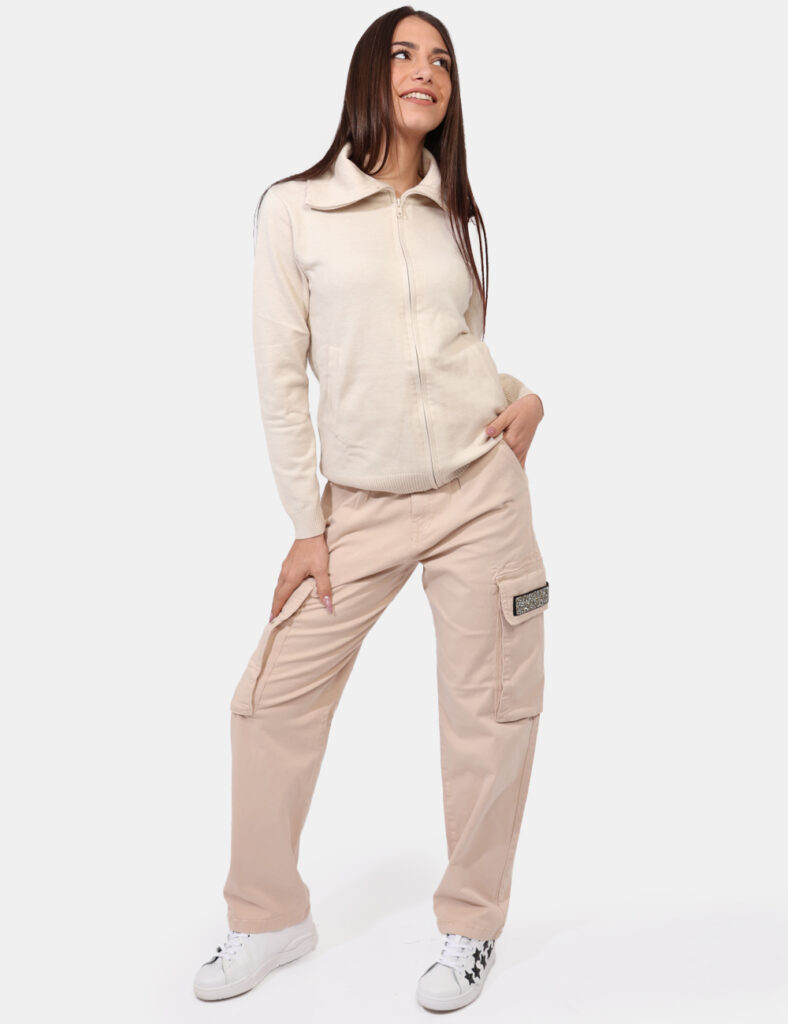 Pantaloni Cargo Concept83 Beige