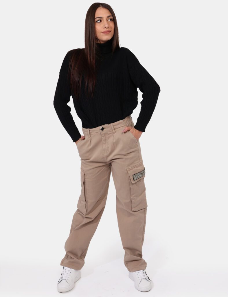 Pantaloni Cargo Concept83 Marrone