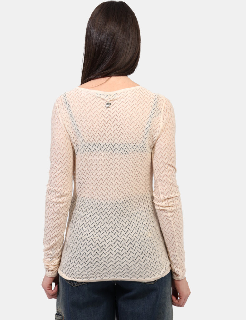 Maglia taglia S Denny Rose Beige