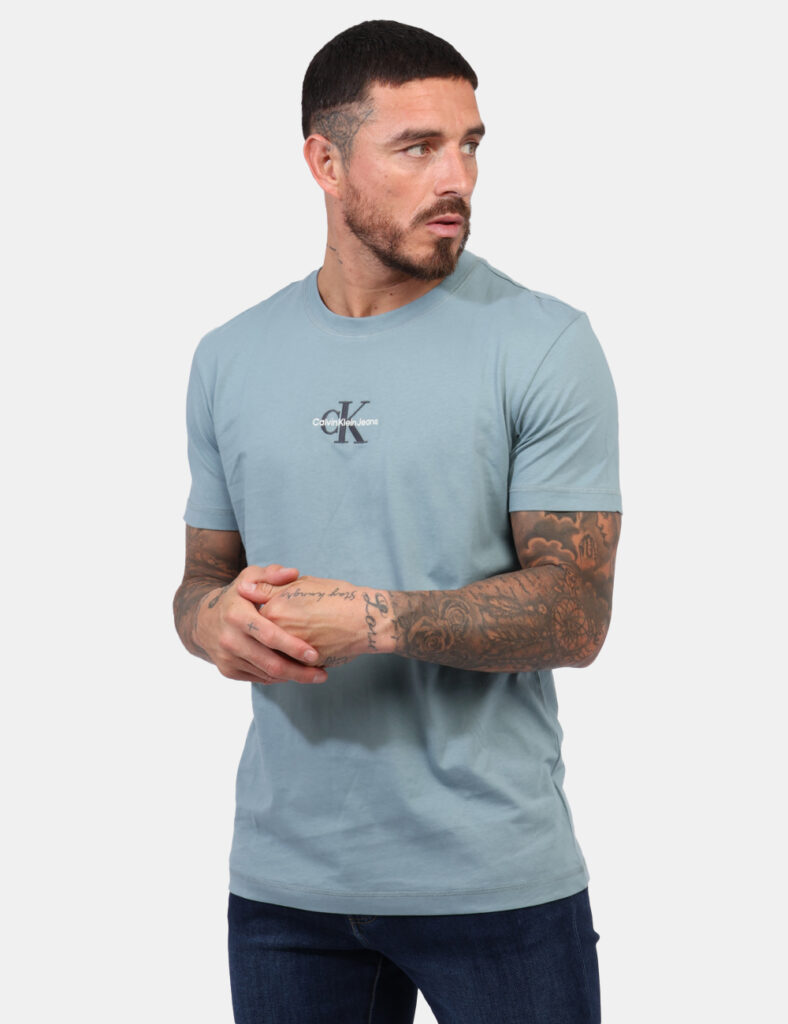 T-shirt Calvin Klein Grigio