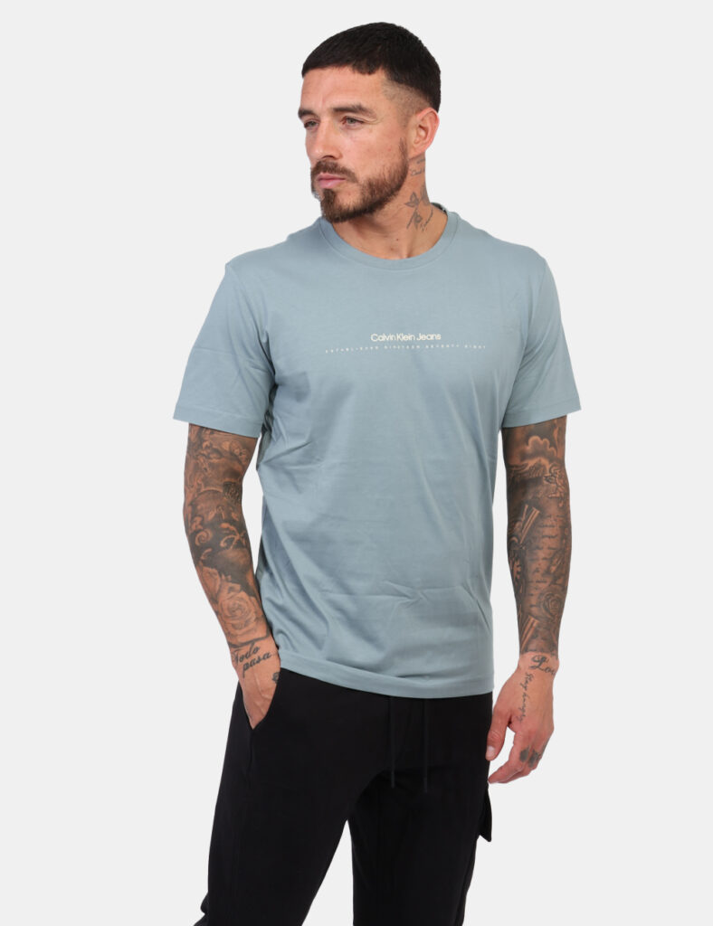 T-shirt Calvin Klein Grigio