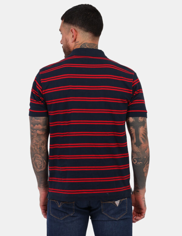 Polo taglia L Guess Blu - L’articolo appartiene al campionario esclusivo di stagione: pezzo unico.Cod. art. M5RP29KCOT1 GS C