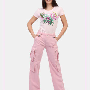 Jeans taglia 27 Guess Rosa - L’articolo appartiene al campionario esclusivo di stagione: pezzo unico.Cod. art. W4BA97D5BP0 G