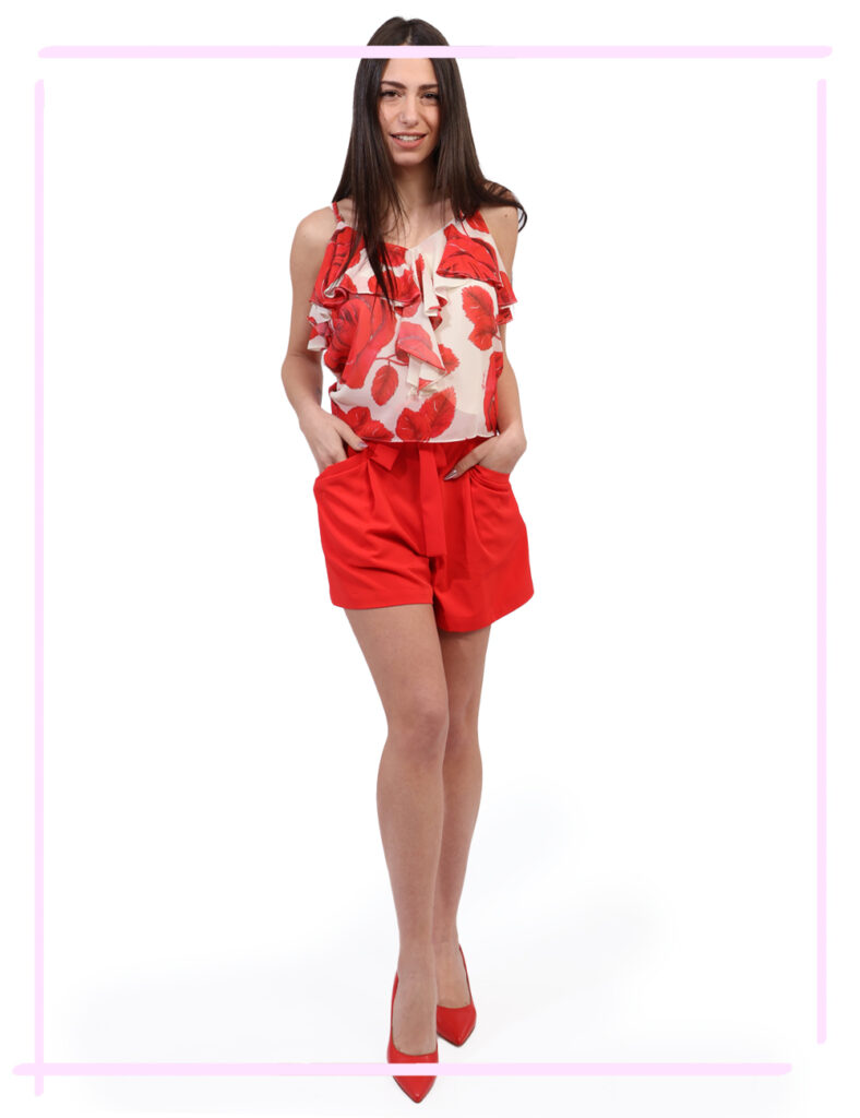 Shorts Gaudi Rosso taglia 42