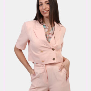 Blazer Gaudi Rosa taglia 42 - L’articolo appartiene al campionario esclusivo di stagione: pezzo unico.Cod. art. C511FD35006