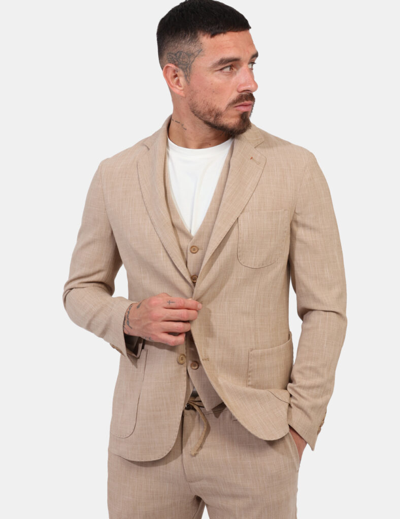 Giacca Prj22. Beige