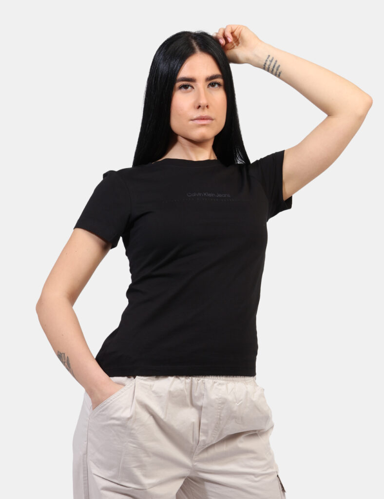 T-shirt Calvin Klein Nero