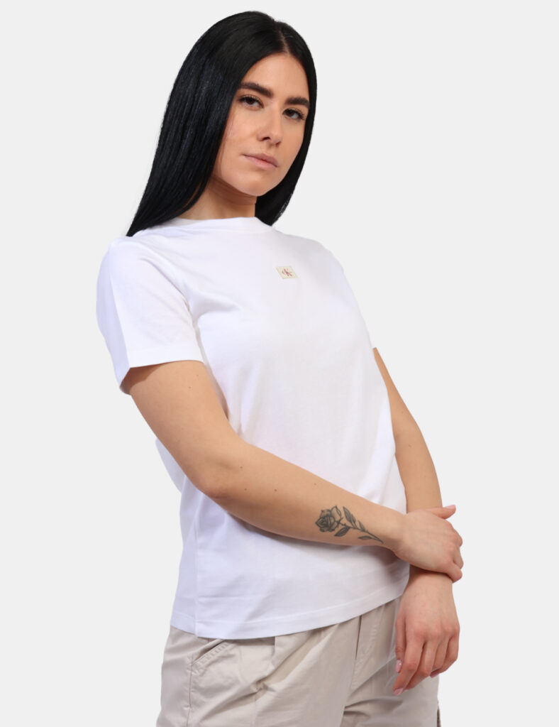 T-shirt Calvin Klein Bianco