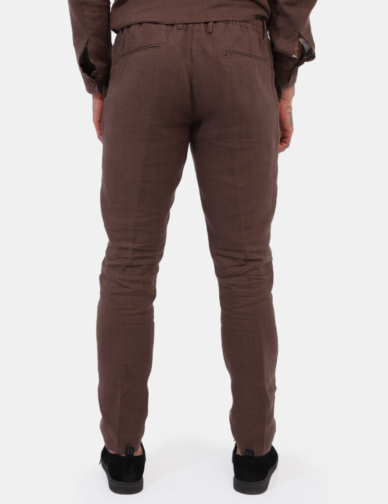 Pantaloni Prj22. Marrone