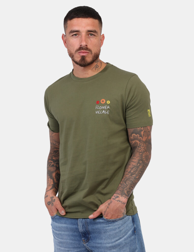 T-shirt Prj22. Verde