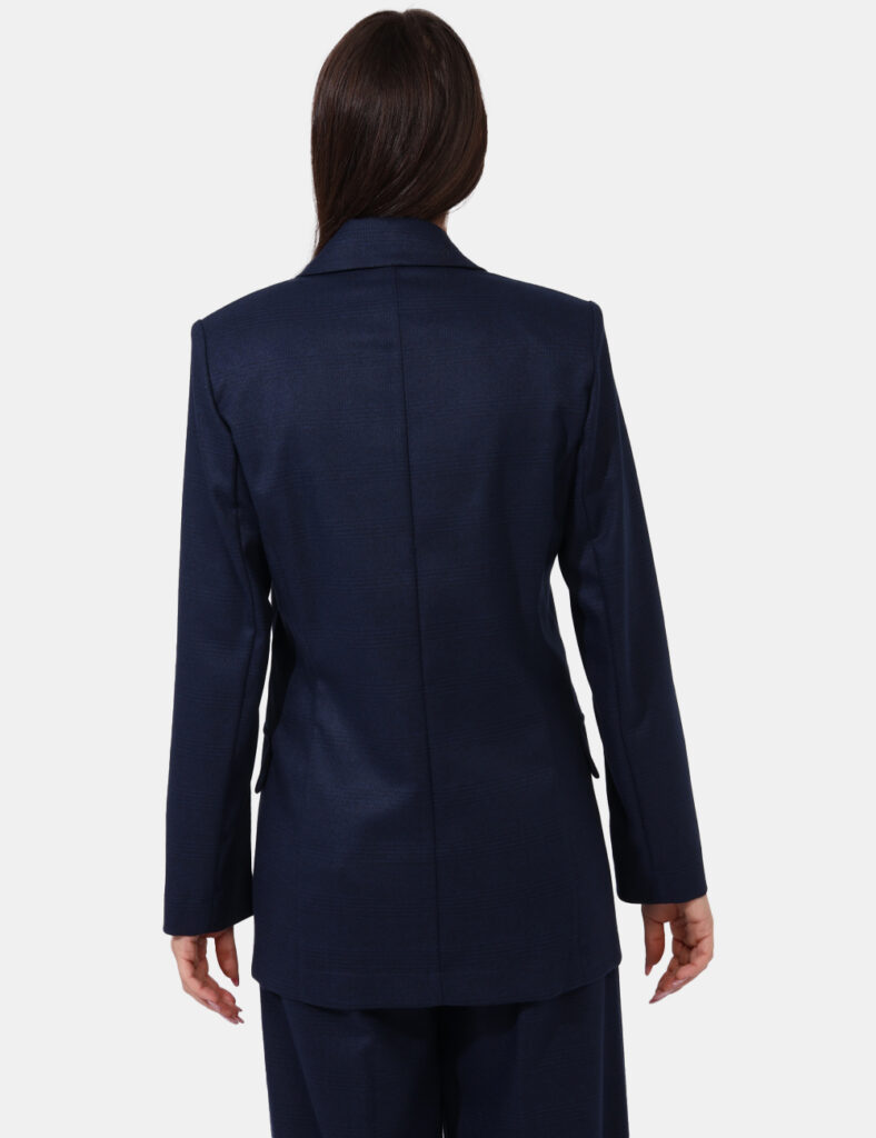 Blazer Materica Blu